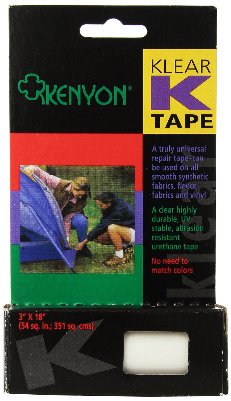 [Australia] - Kenyon Klear K-Tape Repair (3 x 18-Inch) 
