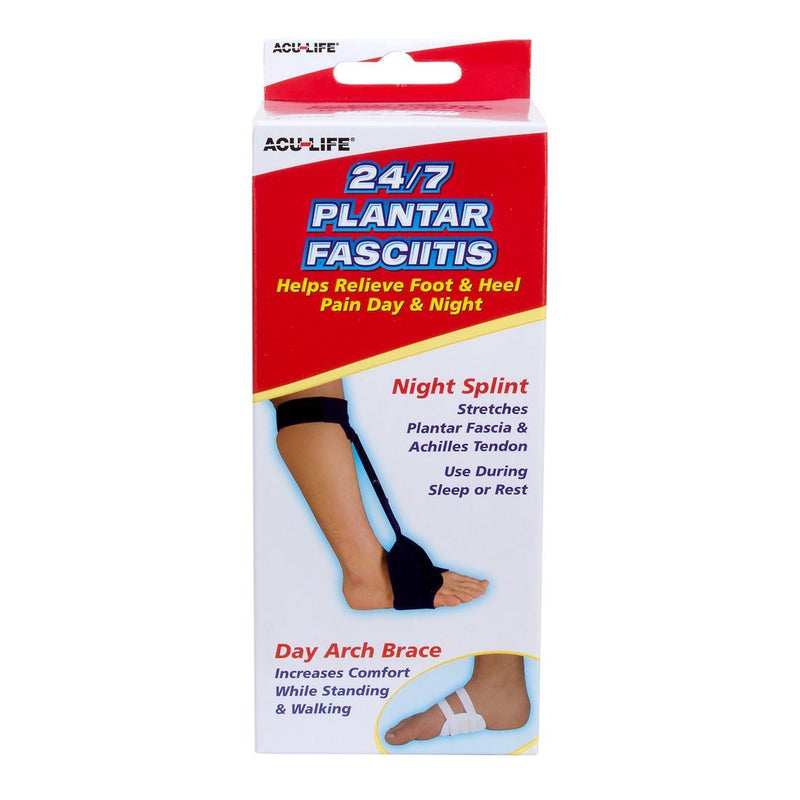 [Australia] - Acu-Life Plantar Fasciitis Brace | Joint Pain Relief and Muscle Recovery for Sports and More | For Men or Women | Day and Night 