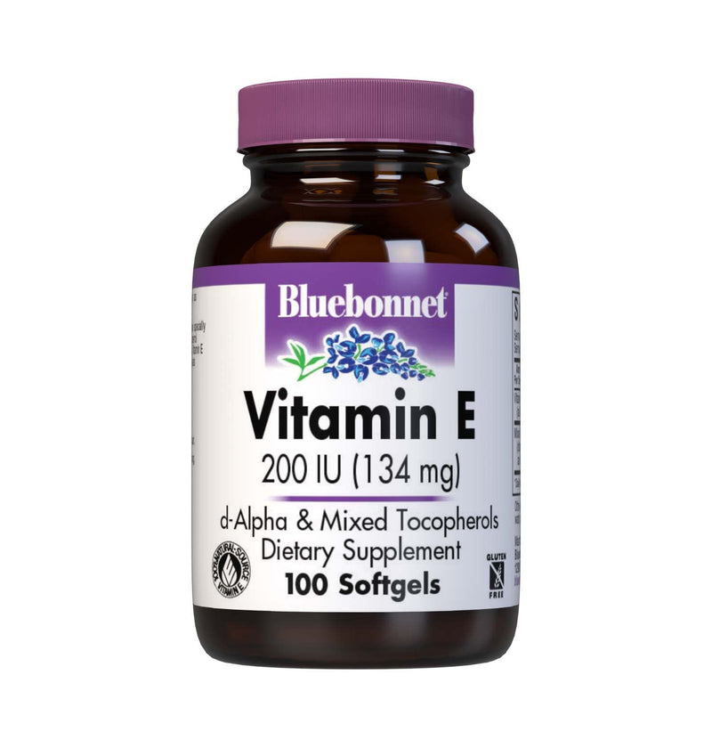 [Australia] - BlueBonnet Vitamin E 200 IU Mixed Softgels, 100 Count 1 