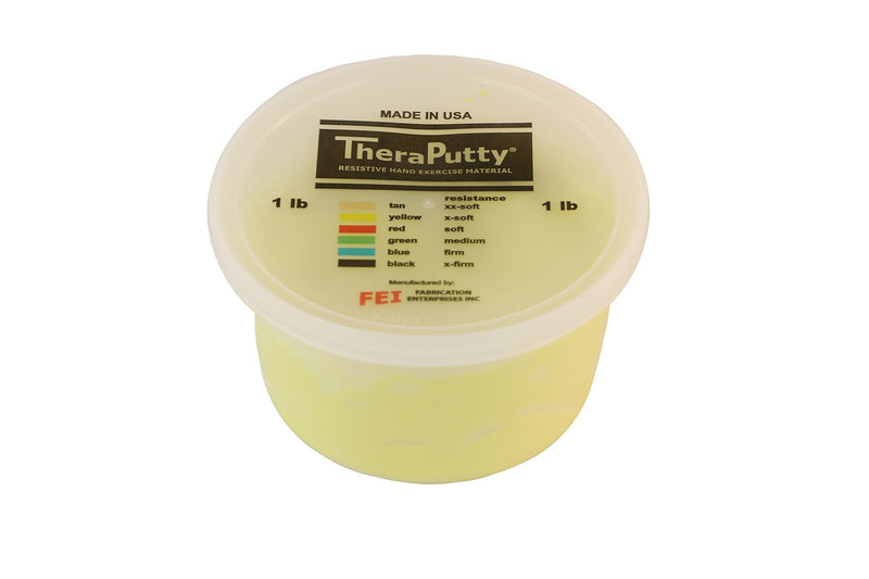 [Australia] - Cando - 318401 TheraPutty Scented Exercise Putty, Yellow: Banana, X-Soft, 1 lb 