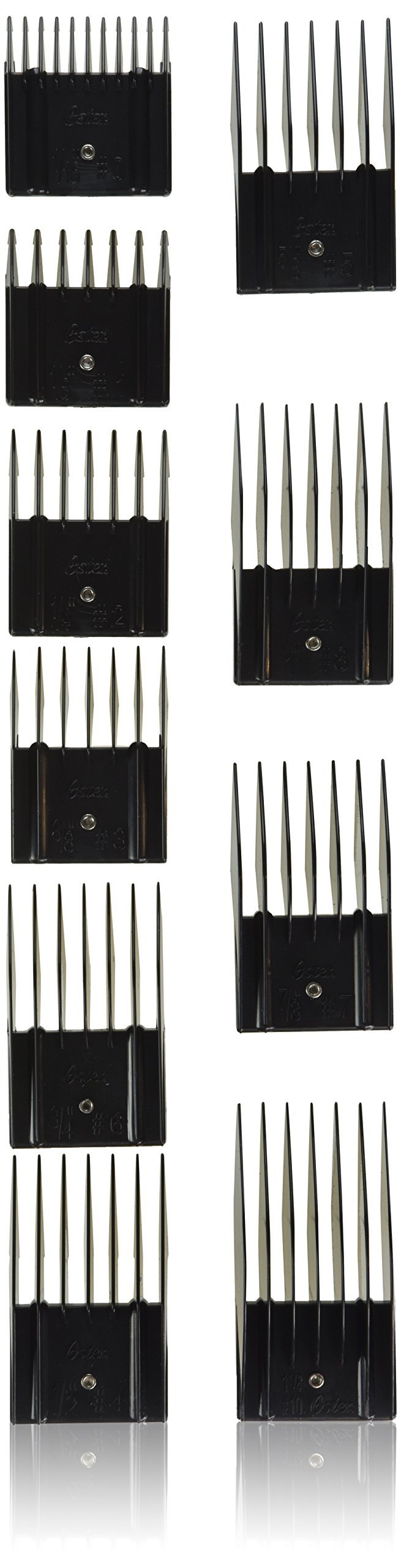 [Australia] - Oster Professional 10 Comb Set Specially Designed to Fit Oster Clippers. 