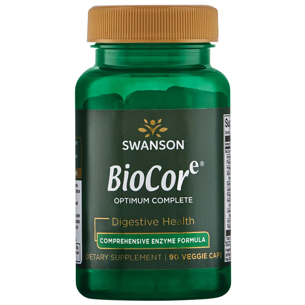 [Australia] - Swanson Biocore Optimum Complete Ultimate Full Spectrum Enzymes 90 Veg Capsules 