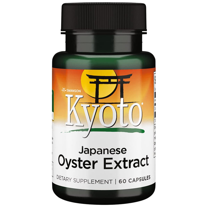 [Australia] - Swanson Japanese Oyster Extract 500 Milligrams 60 Capsules 1 