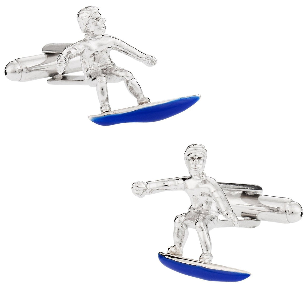 [Australia] - Cuff-Daddy Surfer Surfing Beach Cufflinks with Presentation Box 