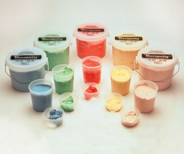 [Australia] - CanDo TheraPutty Standard Hand Exercise Putty For Rehabilitation, Exercises, Hand Therapy, Occupational Therapy, Hand Strengthening, Improve Motor Skills, Stress Relief X-SOFT 3-ounce 