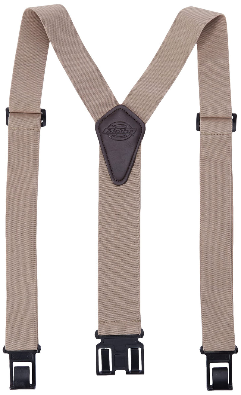 [Australia] - Dickies Men's Perry Y-Back Adjustable Suspender 1 Beige One Size 