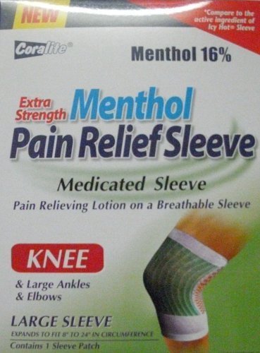 [Australia] - New Menthol Medicated Pain Relief Sleeve Knee & Elboes 