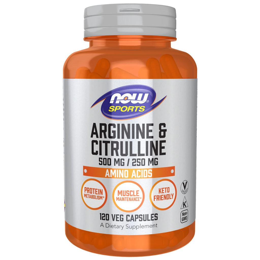 [Australia] - Now Foods Arginine & Citrulline Veg Capsules 