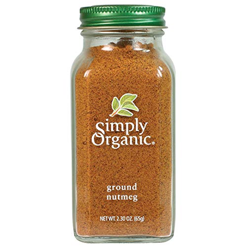 [Australia] - Simply Organic Ground Nutmeg, Certified Organic | 2.3 oz | Myristica fragrans Houtt. 2.3 Ounce (Pack of 1) 