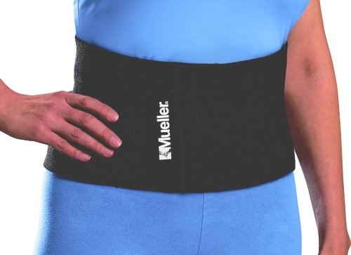 [Australia] - MUELLER Waist Support, Black, One Size 