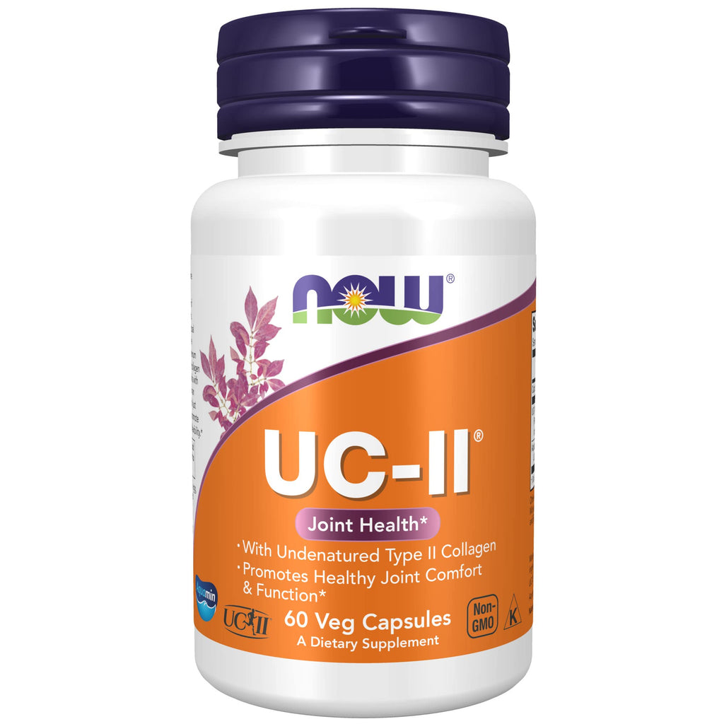 [Australia] - NOW Supplements, UC-II Type II Collagen with Undenatured Type II Collagen, 60 Veg Capsules 