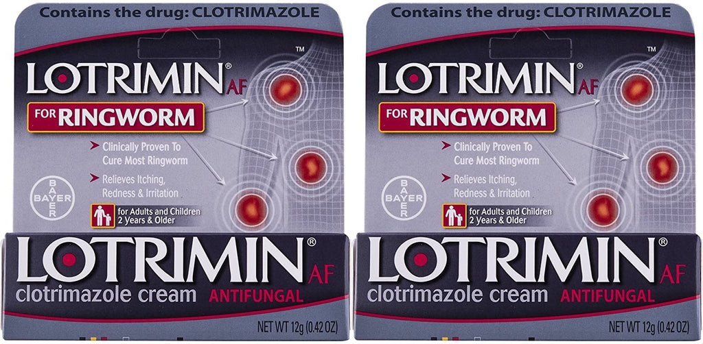 [Australia] - Lotrimin AF Ringworm Cream, 12-Gram Packages (Pack of 2) 