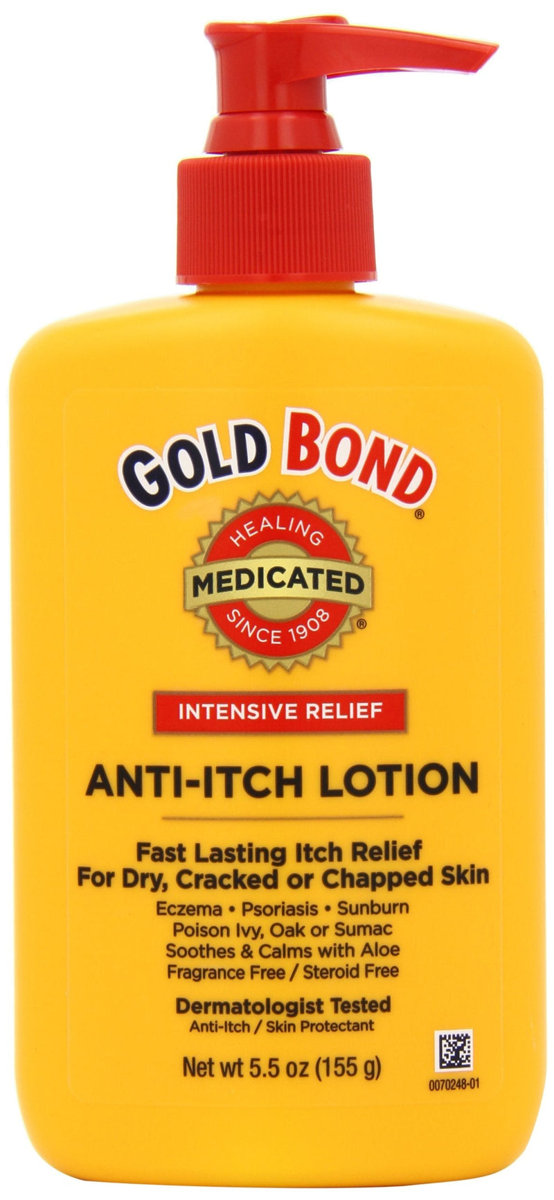 [Australia] - Gold Bond Anti Itch Lotion 5.5oz, Bottles (Pack of 2) 