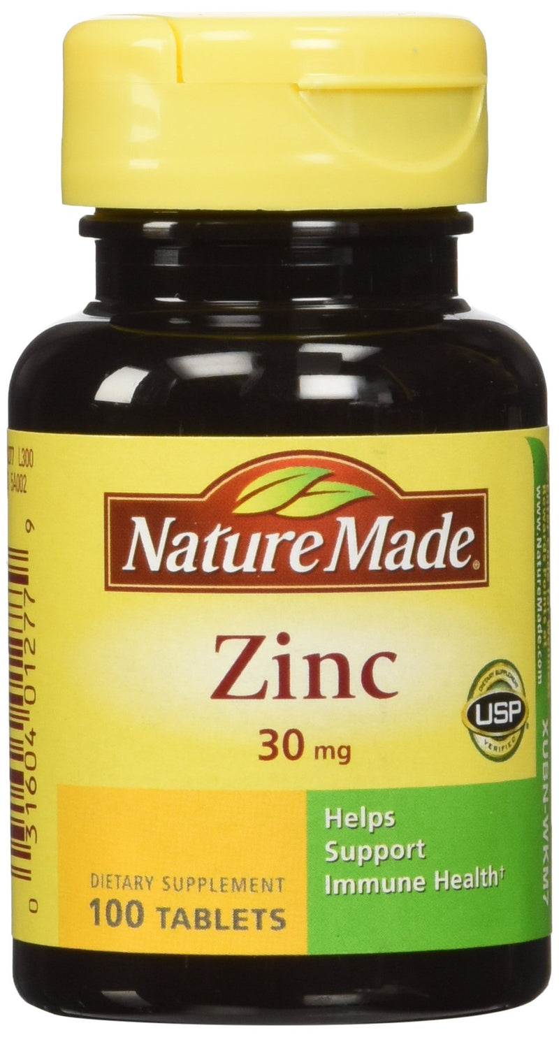 [Australia] - Nature Made Zinc Tabs - 30 mg - 100 ct 