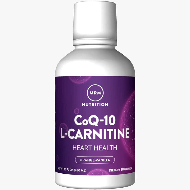 [Australia] - MRM Nutrition CoQ-10 L-Carnitine Liquid | Heart Health | Orange-Vanilla Flavored | Energy + Antioxidants | Naturally derived CoQ-10| 32 Servings 