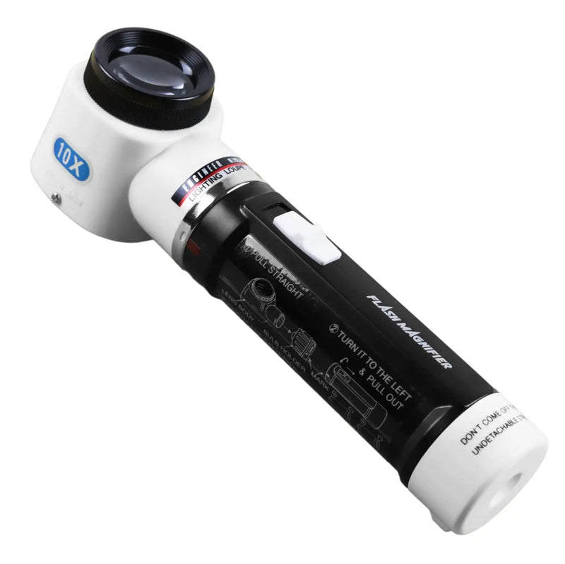 [Australia] - Engineer SL-71 LED Flashlight Loupe Magnifier with 10x Mounted Square Scale x10 - 30mm Lens 