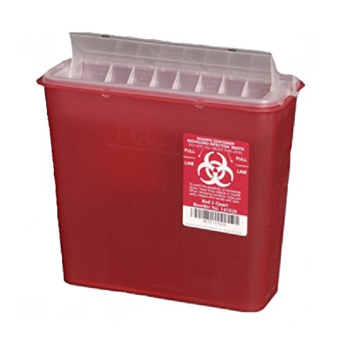 [Australia] - Plasti-products Sharps Container - 5 Quart - Model PLA 141020 - Each 