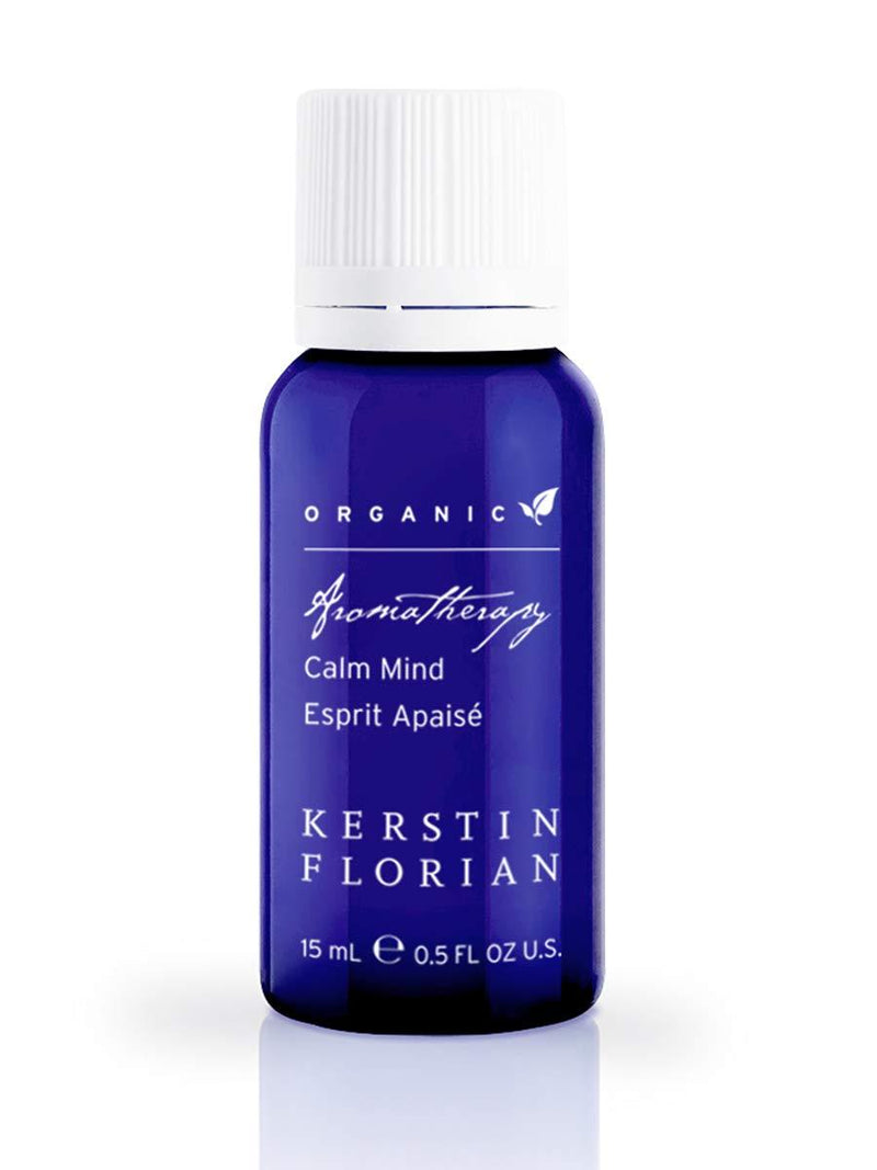 [Australia] - Kerstin Florian Organic Calm Mind Aromatherapy Oil, Natural Calming Essential Oil Blend, Vegan and Cruelty-Free, 15 mL/0.5 fl oz. 