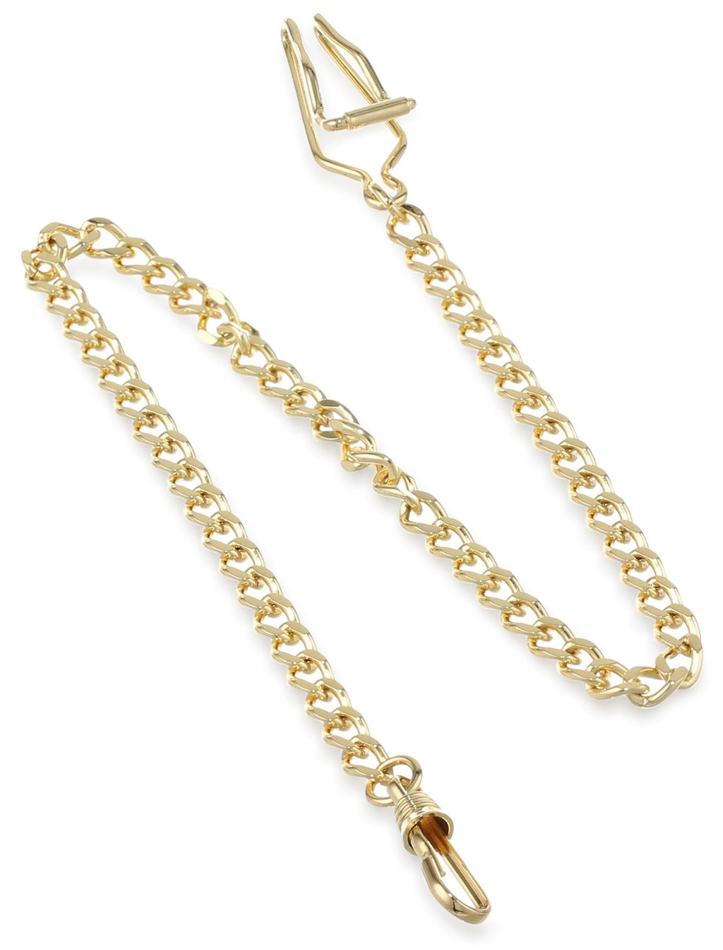 [Australia] - Charles-Hubert, Paris 3547-G Gold-Plated Pocket Watch Chain 