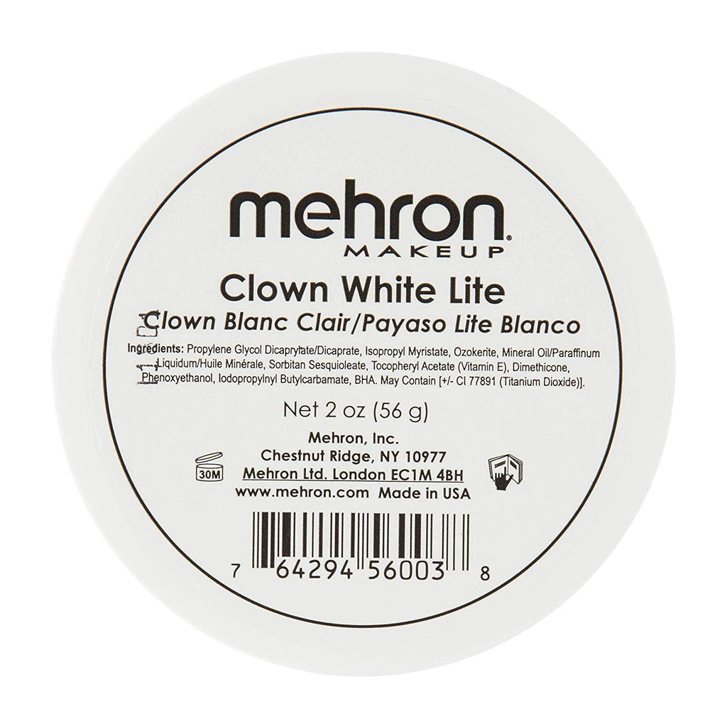 [Australia] - Mehron Makeup Clown White Lite Professional Makeup (2 oz) 2 Ounce 