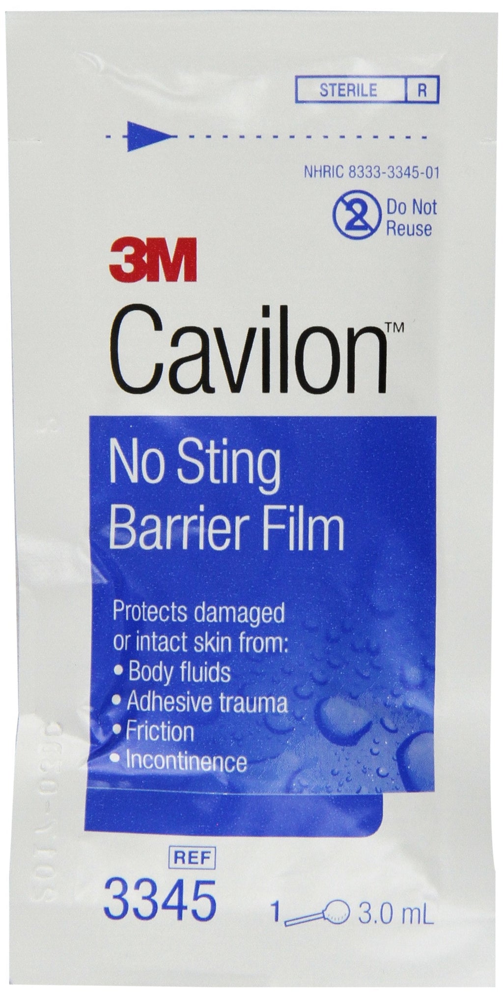 [Australia] - 3M Cavilon No Sting Barrier Film 3345, 25 Applicators 