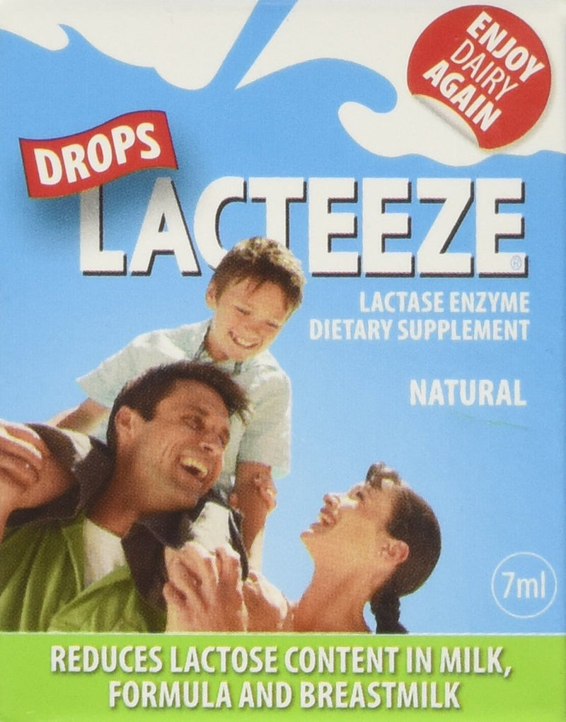 [Australia] - Lacteeze Drops 7 ml Liquid Enzyme 