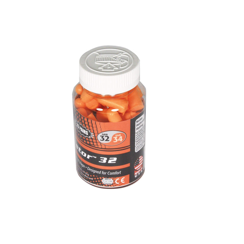 [Australia] - Radians 25 Pair Disposable Uncorded Foam Earplugs One Size 