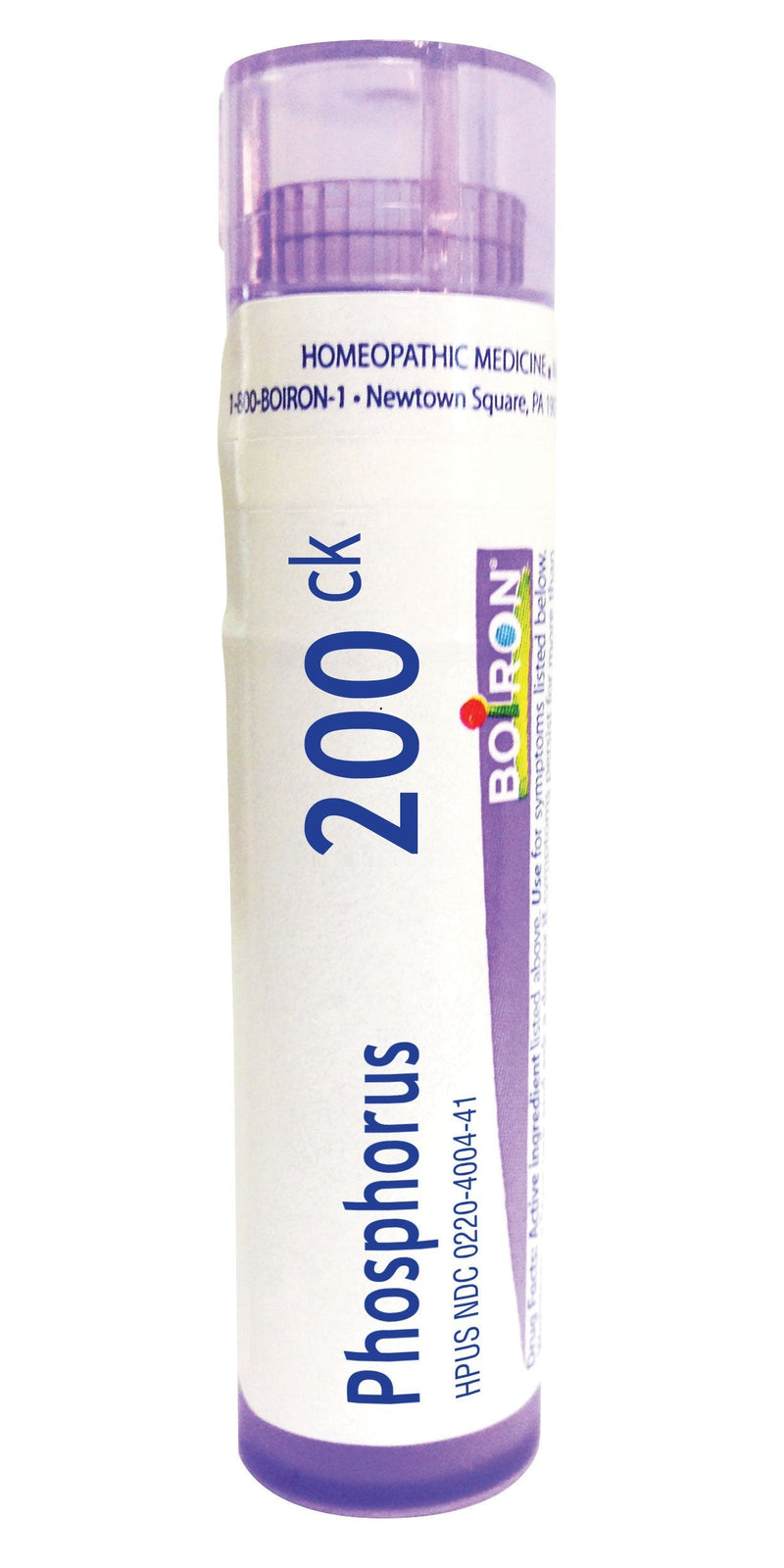 [Australia] - Boiron Phosphorus 200CK, 80 Pellets, Homeopathic Medicine for Dizziness 