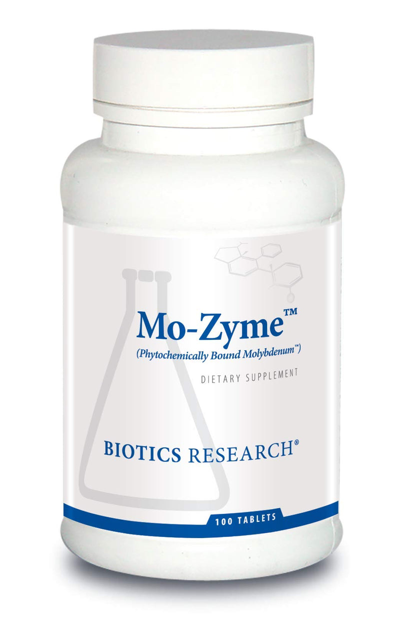 [Australia] - Biotics Research Mo-Zyme Molybdenum 50 Milligram, Liver Support, Detoxification, Essential Trace Element, Healthy Metabolism, Antioxidant Support 100 Tablets 