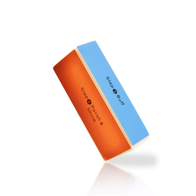 [Australia] - 4 Way Shiny Block / 4 Step Buffing Block Shine Nail Buffer 1 Count (Pack of 1) 