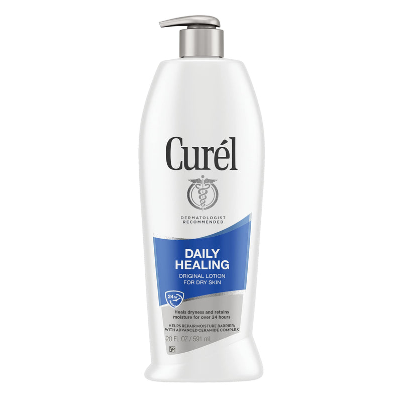 [Australia] - Curél Daily Healing Body Lotion for Dry Skin, Hand and Body Moisturizer Repairs Dry Skin and Retains Moisture, with Advanced Ceramides Complex, 20 Ounce DAILY HEALING FOR DRY SKIN 20 Fl Oz (Pack of 1) 
