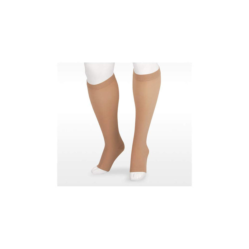[Australia] - Juzo Soft 2001 20-30mmhg Knee-High Open Toe Compression Sock 