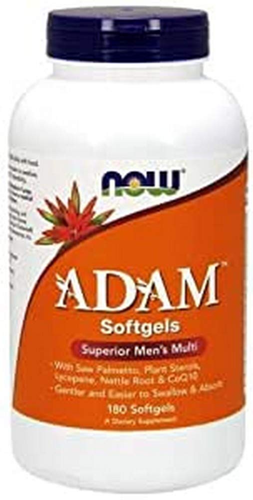 [Australia] - NOW Foods AdamTM Men's Multiple Vitamin -Softgels,180 Count (Pack of 1) 