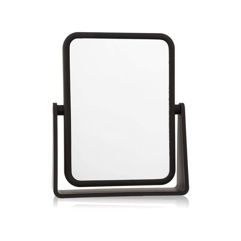 [Australia] - Soft Touch Rectangular Mirror by Danielle with 7X Magnification - Matte Black 