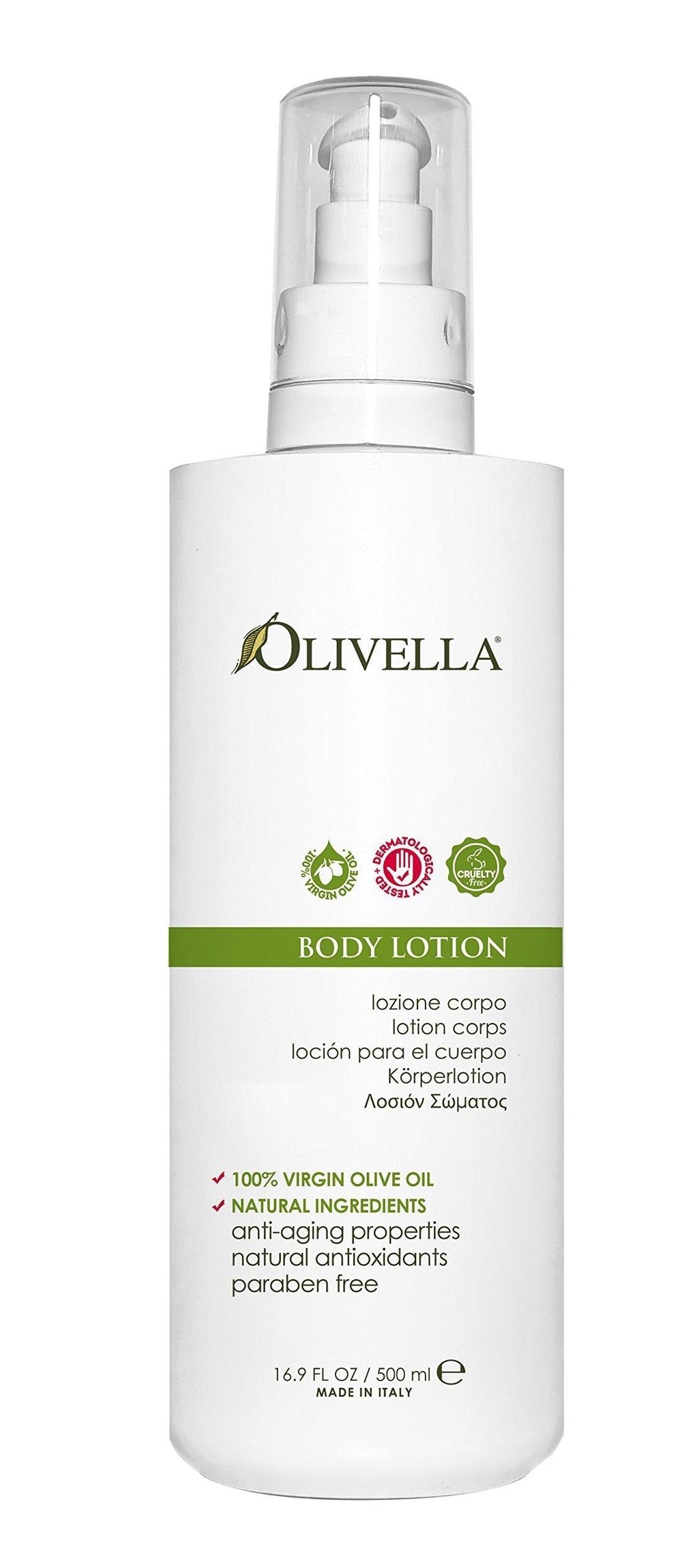[Australia] - Olivella Virgin Olive Oil Body Lotion, 16.9 Oz, 2074IN 