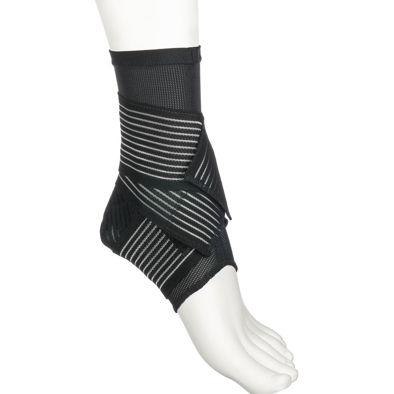 [Australia] - Cramer Products, Inc Active Ankle 329 Ankle Brace, Ankle Compression Sleeve with Straps for Men & Women, Braces for Volleyball, Football, Basketball, Rugby, Protection & Sprain Support, Black, Small 