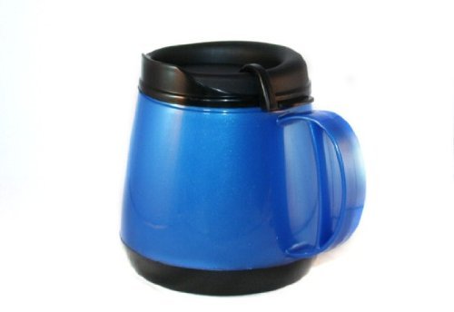 [Australia] - GAMA Electronics 20oz. Foam Insulated Wide Body ThermoServ Mug - Blue 