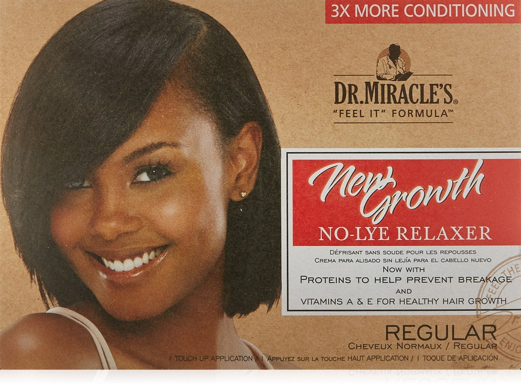 [Australia] - Dr. Miracle's New Growth Thermaceutical Intensive No-lye Relaxer Regular Kit 