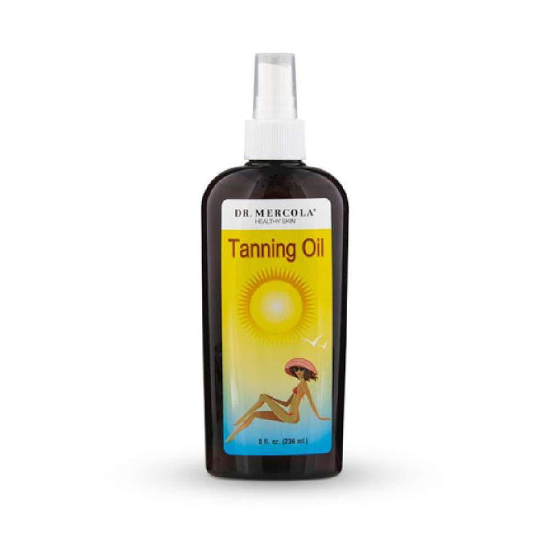 [Australia] - Dr. Mercola Natural Tanning Oil (8 fl oz per bottle), NO artificial fragrances or potentially toxic ingredients 