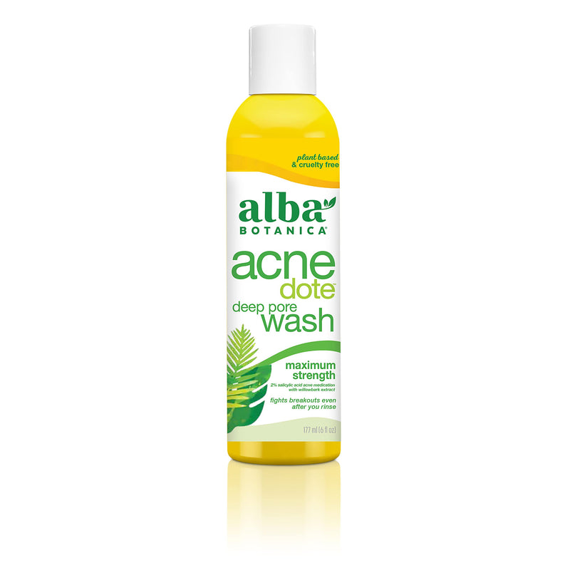 [Australia] - Alba Botanica Acnedote Maximum Strength Deep Pore Wash, 6 Oz 1 