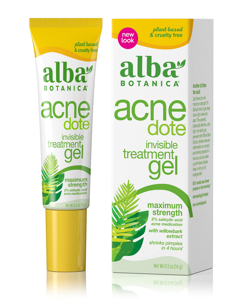 [Australia] - Alba Botanica Acnedote Maximum Strength Invisible Treatment Gel, 0.5 Oz 