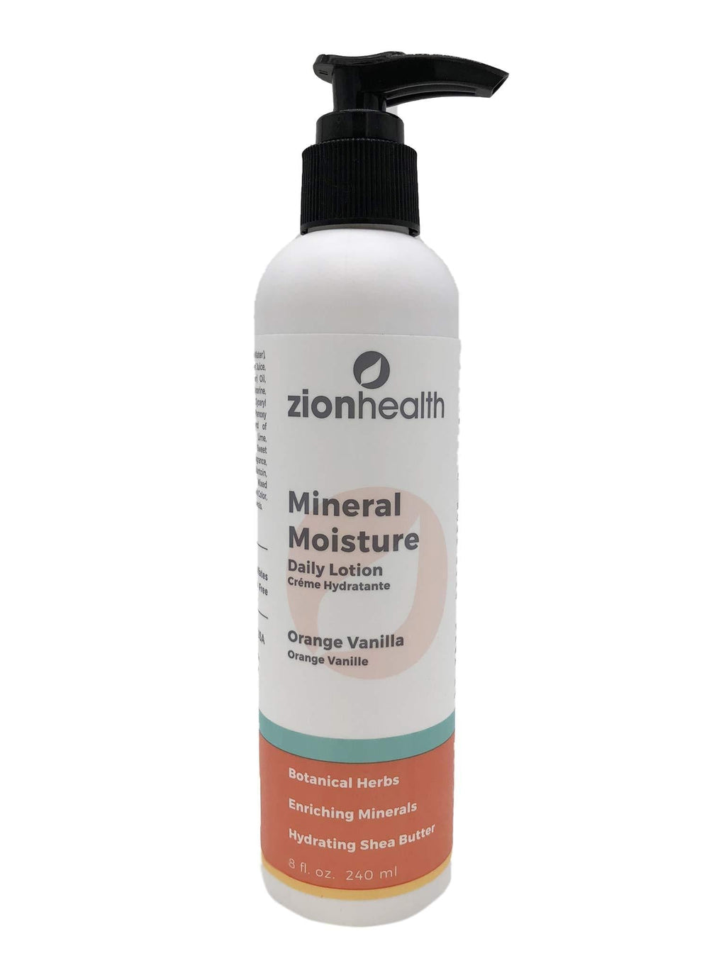 [Australia] - Zion Health Lotion 8 oz Orange Vanilla 