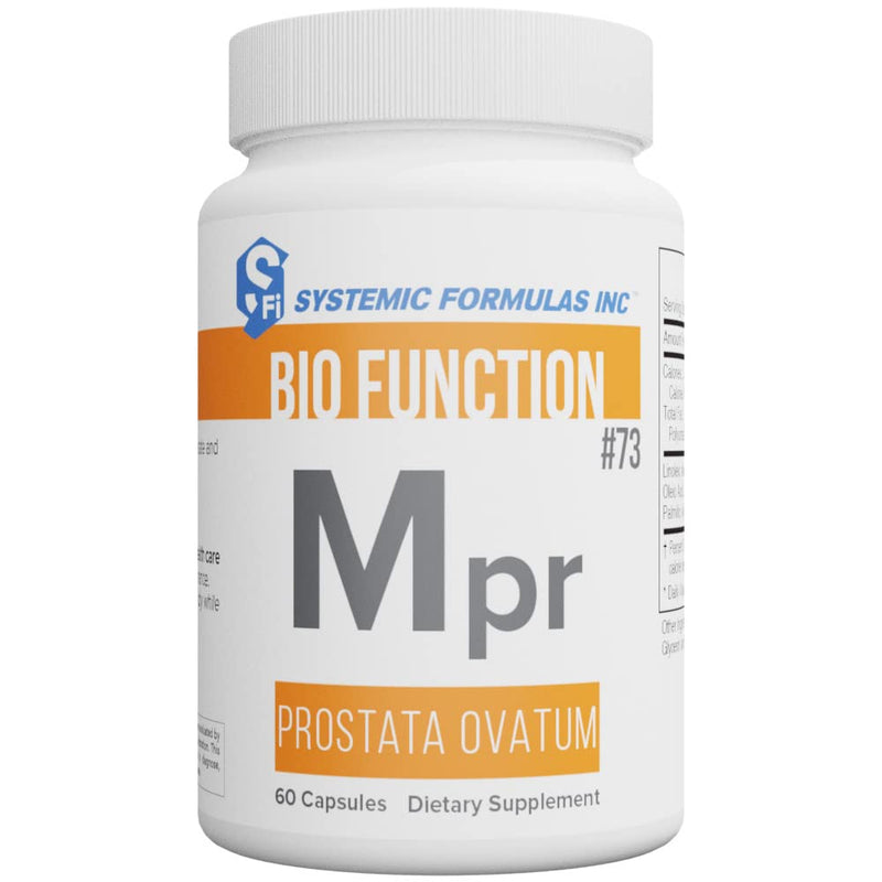 [Australia] - Systemic Formulas Mpr – Prostata Ovatum 60 Capsules Bio Function #73. Supports Male and Female reproductive Glands. 