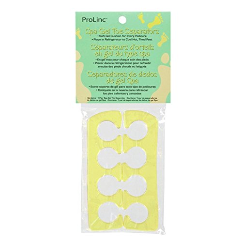 [Australia] - Prolinc Spa Gel Toe Separators, Yellow 