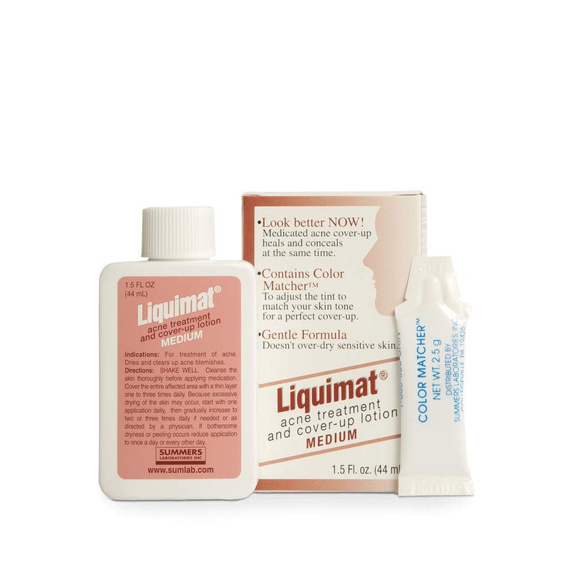[Australia] - Liquimat Medium Acne Fighting Makeup 1.5oz 1.5 Ounce (Pack of 1) 