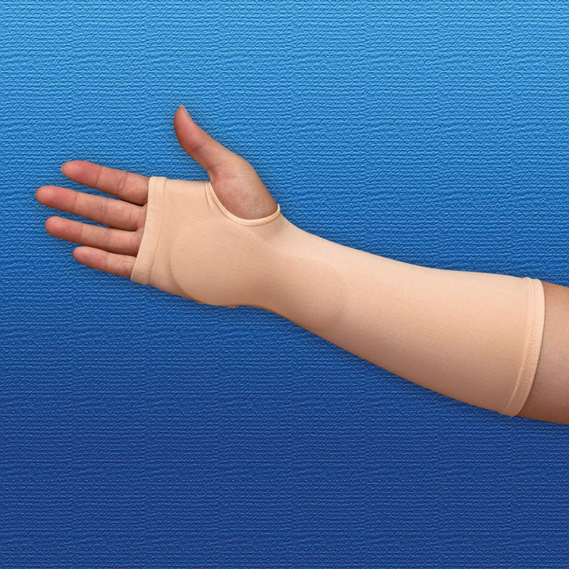 [Australia] - Silipos 14115 Carpel Gel Sleeve - [Left], Small Hypoallergenic Compression Tube with Medical Grade Mineral Oil Gel. Arm & Ankle Supports 