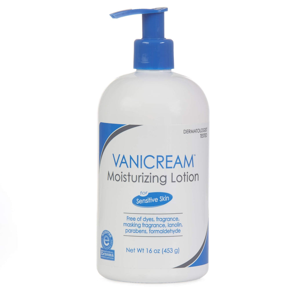 [Australia] - Vanicream Moisturizing Lotion with Pump | Fragrance and Gluten Free | For Sensitive Skin | 16 Ounce (Pack of 1) 1 Pound (Pack of 1) 