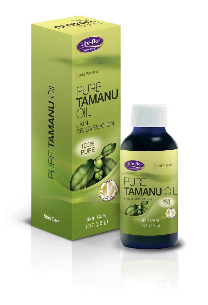 [Australia] - Life-flo Pure Organic Tamanu Oil | Skin Rejuvenator and Soothing Treatment for Skin, Scalp, Scars and Stretch Marks, 1oz 