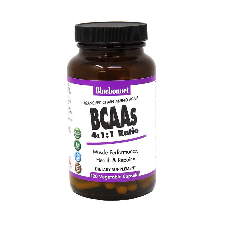 [Australia] - Bluebonnet BCAAS Vitamin Capsules, 120 Count 