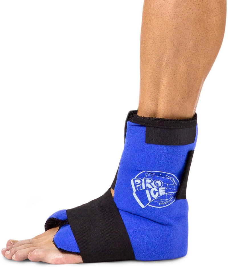 [Australia] - Ankle/Foot Ice Therapy Wrap - Perfect for Sprained Ankles, Plantar Fasciitis, Achilles tendonitis, and Swelling Feet - Ice Packs Included 